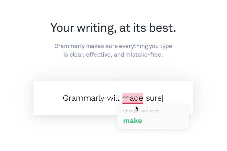 Why every writer should use Grammarly